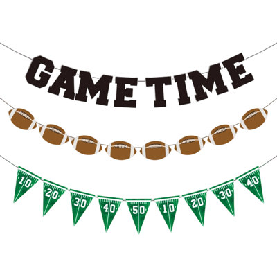 The Decorations Decoration Flag Triangular Sports Theme Party Decoration