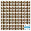 4" x 4" Vinyl Peel and Stick Mosaic Tile