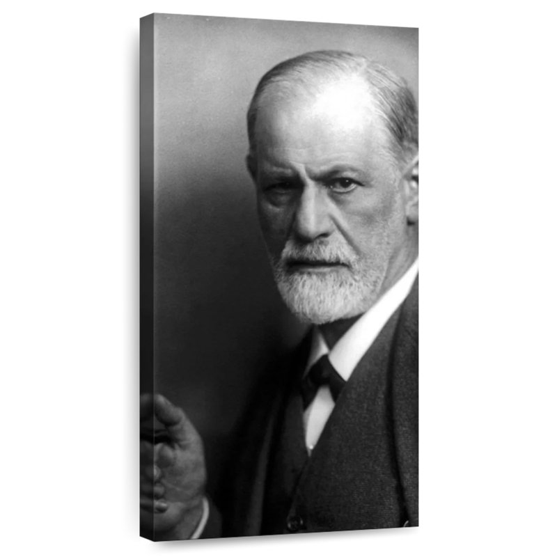 Portrait de Freud, H 30 po x l 15 po