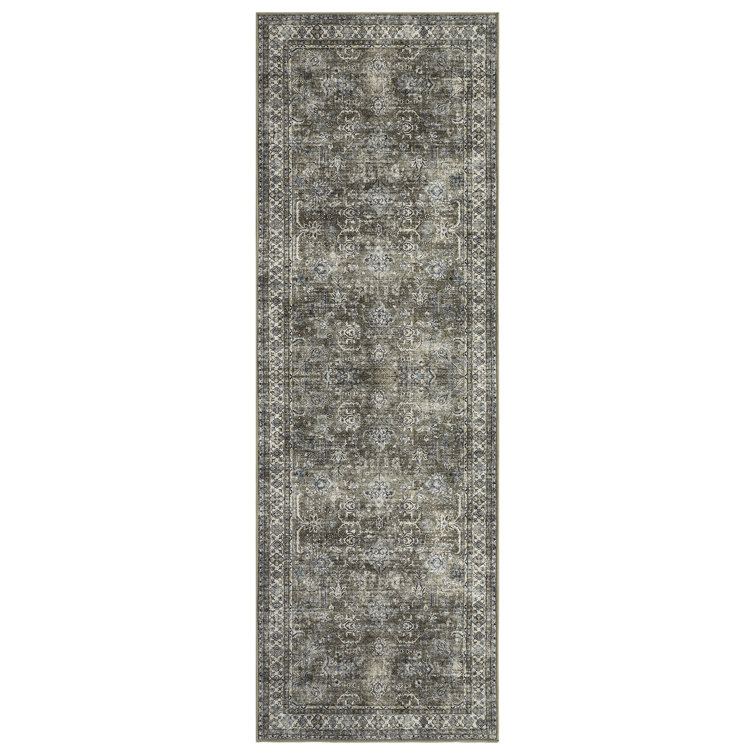 Washable Oriental Area Rug