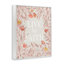 Live par Faith Rosy Florals, giclée encadrée, design par Kelley Talent