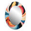 Opt Art Chromatique Elixir VII - miroir mural Op Art, miroir décoratif moderne, impression d'art en métal-121387247-121387882