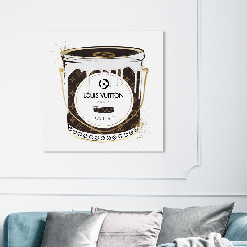 «Luxurious Paint Can II», impression sur toile, Toile tendue, H 30 po x l 30 po