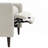 Modern Pushback Manual Recliner with Tapered Legs, Linen Textured Fabric, High Back, and Subtle Channel Detail for Primary Living Room-1287828587