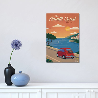 Amalfi Coast - impression sur toile tendue