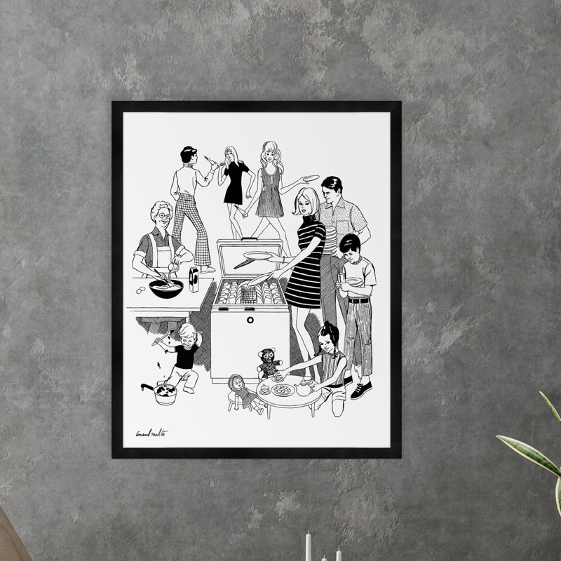 Family Dishwasher Party Print