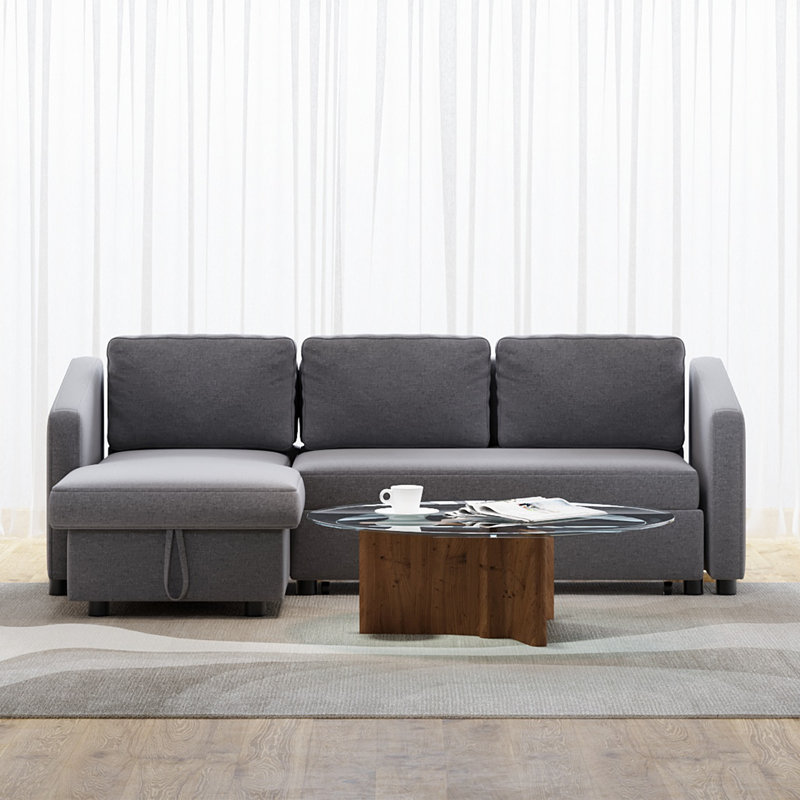 3 Seater Fabric Sofa Bed