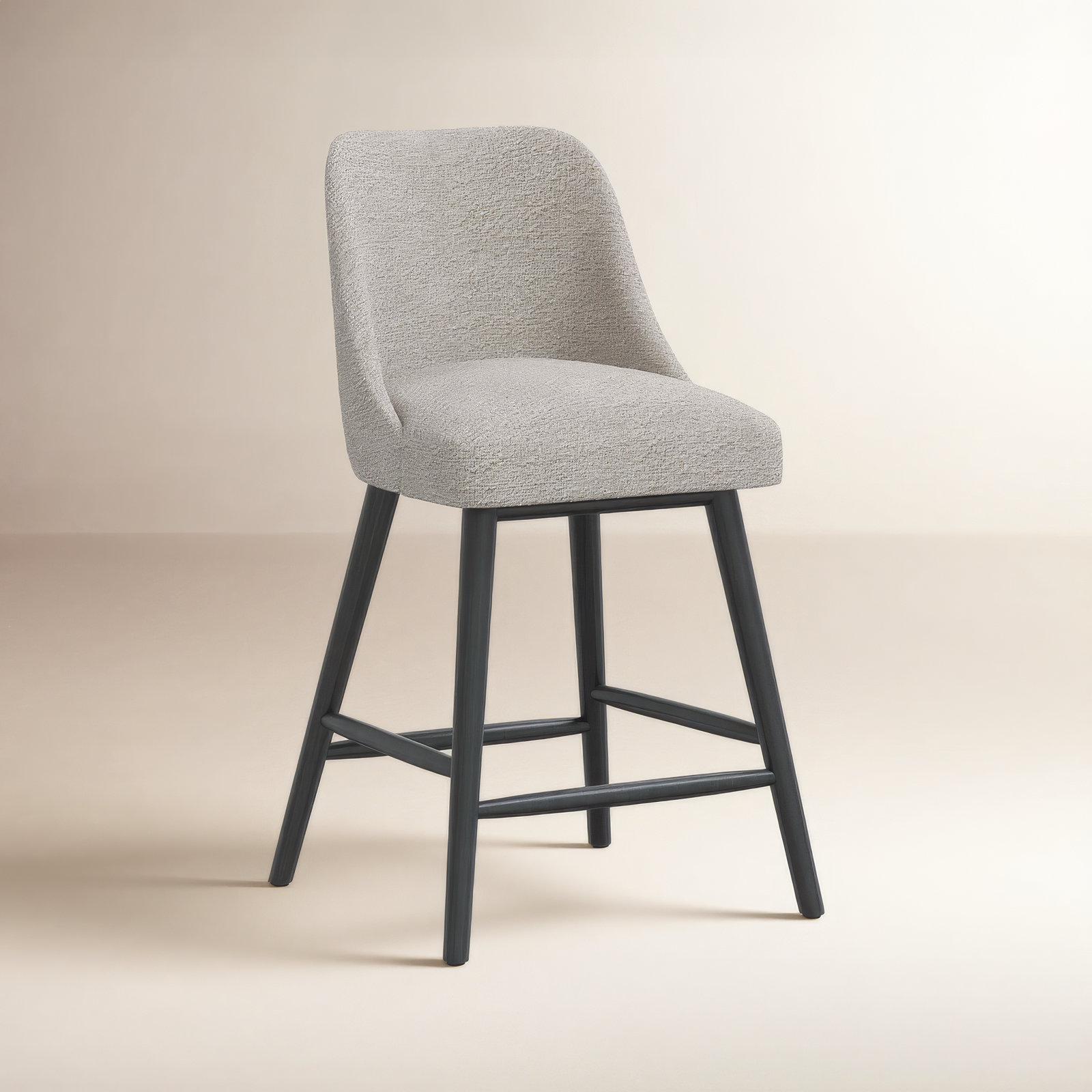 Gallie Bar and Counter Stool, Counter Stool (25" Seat Height), Gray