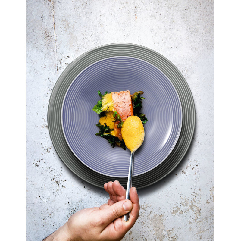 27.5cm Porcelain Dinner Plate, Blue