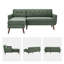 Canapé modulaire rembourré 80 po Mid-Century L 80 po Mid-Century-1045717757