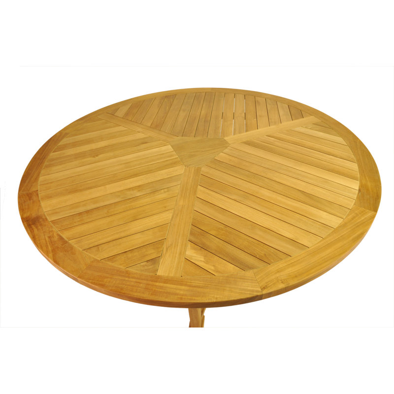 Mission Outdoor Round Dining Table