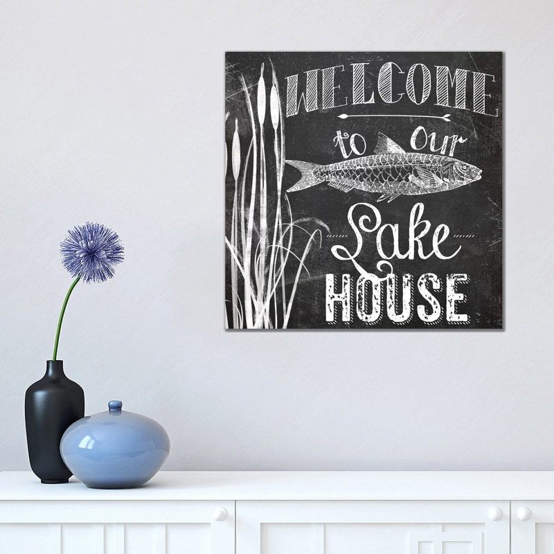 Lake House I by Color Bakery - Wrapped Canvas Print, 45.72 cm H x 45.72 cm W x 1.91 cm D