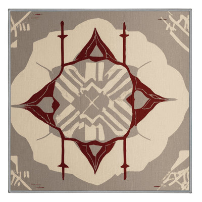 Tapis abstrait à prisme