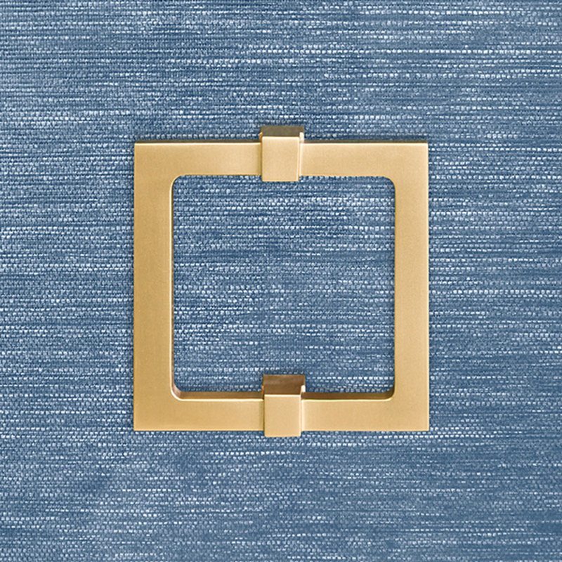 Effie 62'' W Buffet, Blue Dyed Grasscloth
