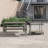Breakwater 6-Person Aluminum Patio Dining Set with Rectangular Table – Modern Outdoor Dining with Polyresin Slatted Top for Water Drainage & Matching Bar Cart-2079887591