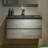 Vital 24" Wall Mounted Floating Bathroom Vanity in Gray with Quartz Vanity Top-123260198-87768965