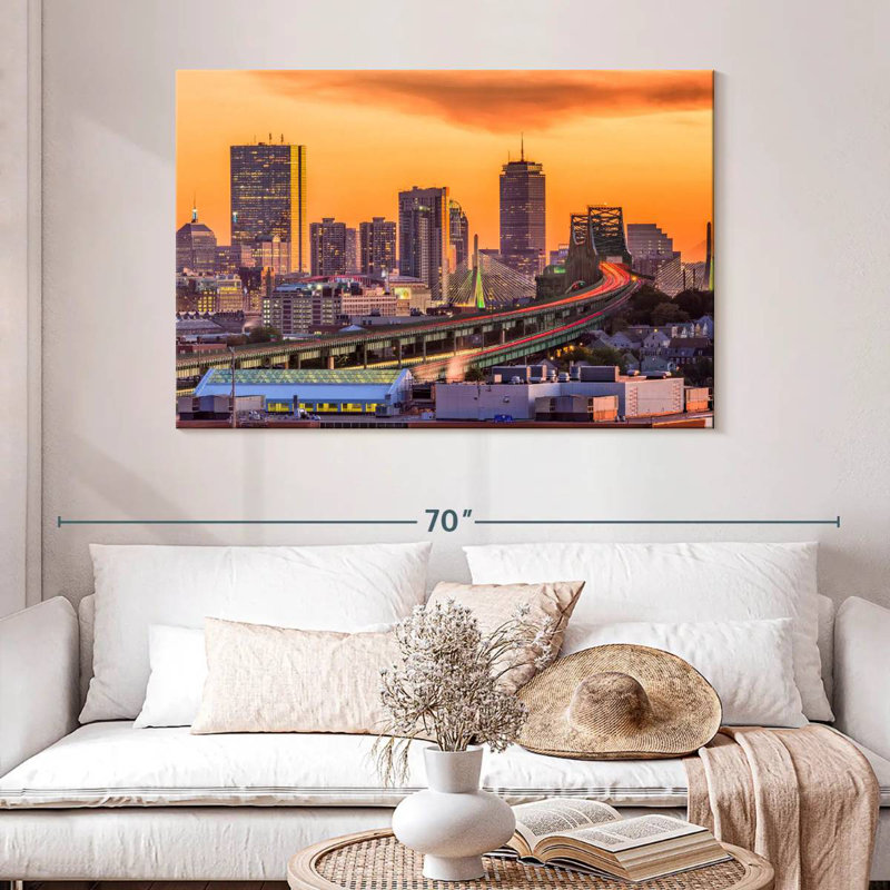 Sirci Boston Sunset Drive, H 32 po x l 48 po