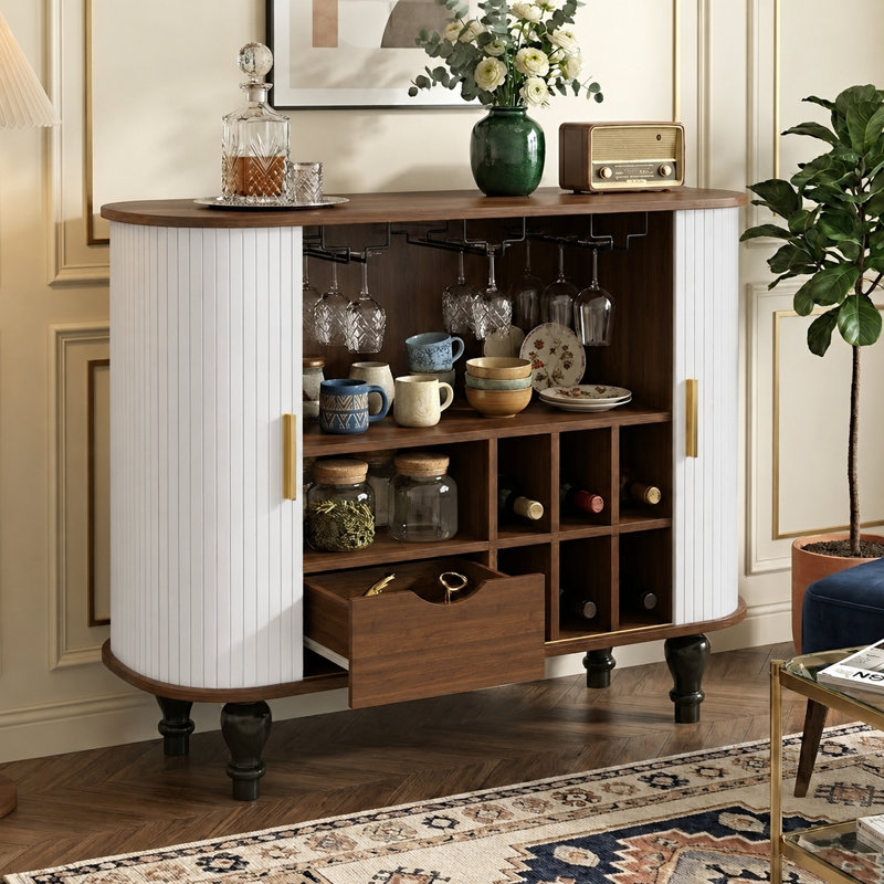 Bar Mid-Century, White