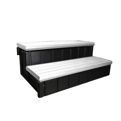 Confer Plastiques Espaces de rangement pour spa 36 po Espresso