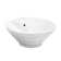Karran Valera 19 In. Vitreous China Round Vessel Bathroom Sink With Overflow Drain