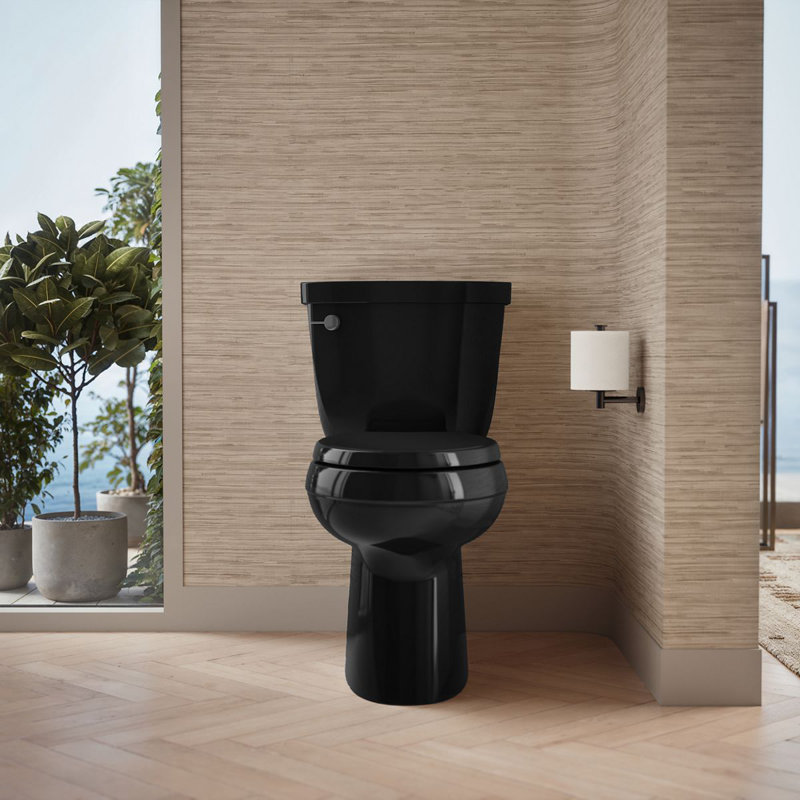 Toilette allongée deux pièces Cimarron, Noir