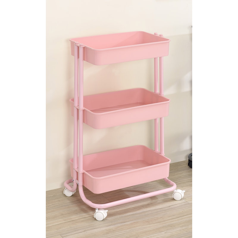 Étagère Odessa H 31,7 po x l 17 po x P 14,8 po, Rose
