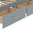 Rosamond Wooden Twin Size Daybed with Twin Size Trundle, Extendable Daybed with Two Drawers-546882335