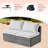 4 - Person Patio Conversation Set with Cushions-206611515-206611508