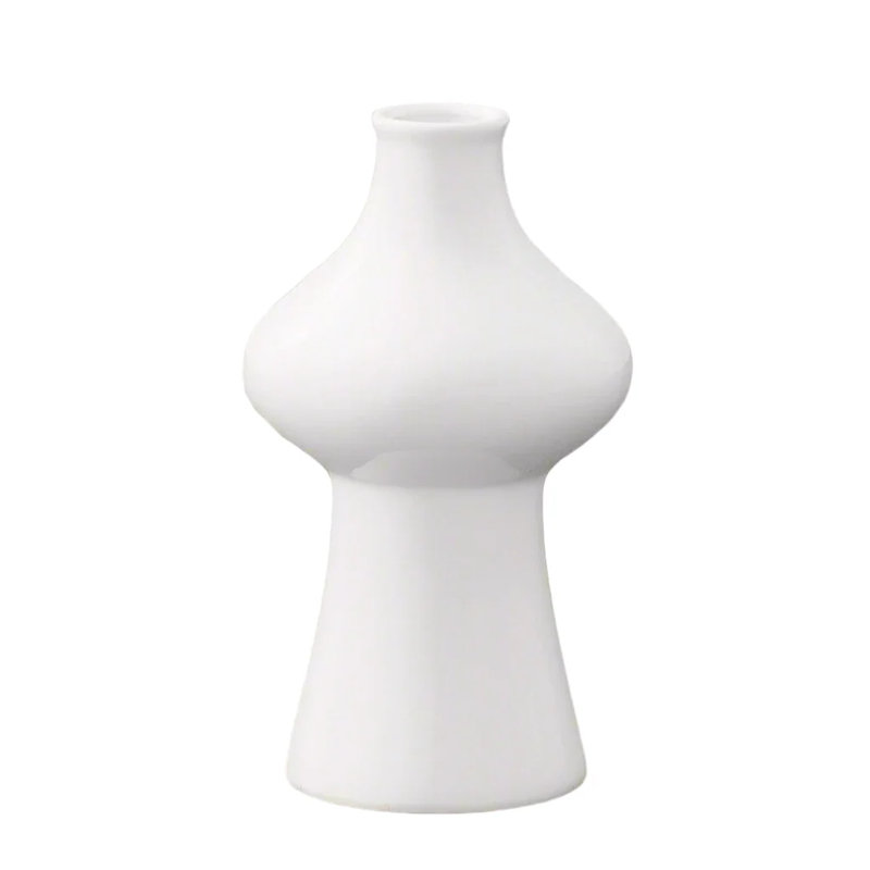 Alivya Stoneware Table Vase, 10" H x 5.75" W x 5.75" D