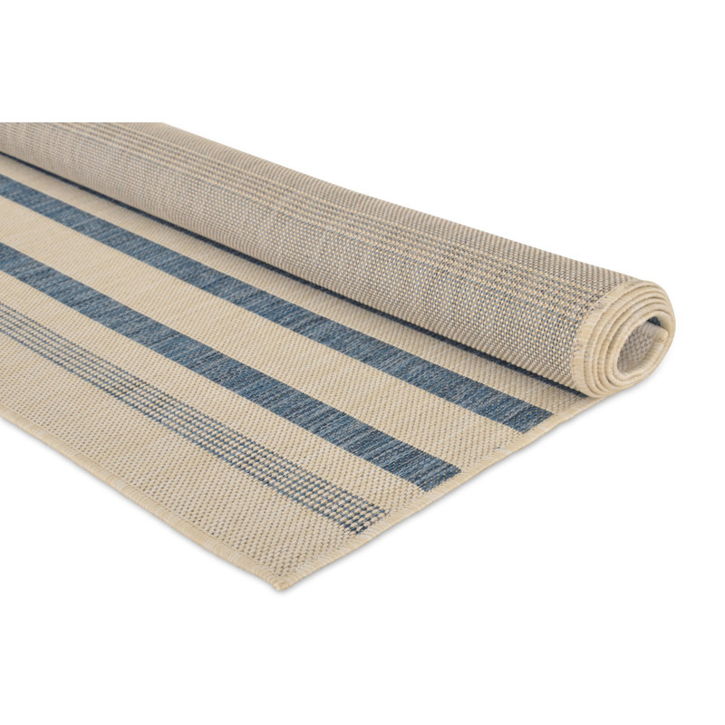 Striped Hand Woven Area Rug, Rectangle 200 x 290cm