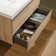 35.4 in. W x 19.6 in. D Wall Mounted Floating Vanity with Resin Composite Vanity Top