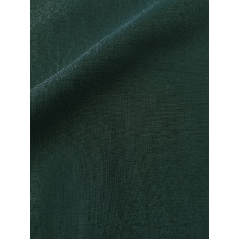 So Soft Linen Linen Throw Pillow, 14"H x 20"W, Pillow Cover Only - No Insert, Emerald Green