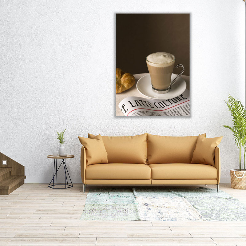 Cappuccino 3 - Canvas Print Wall Art, 32" H x 24" W