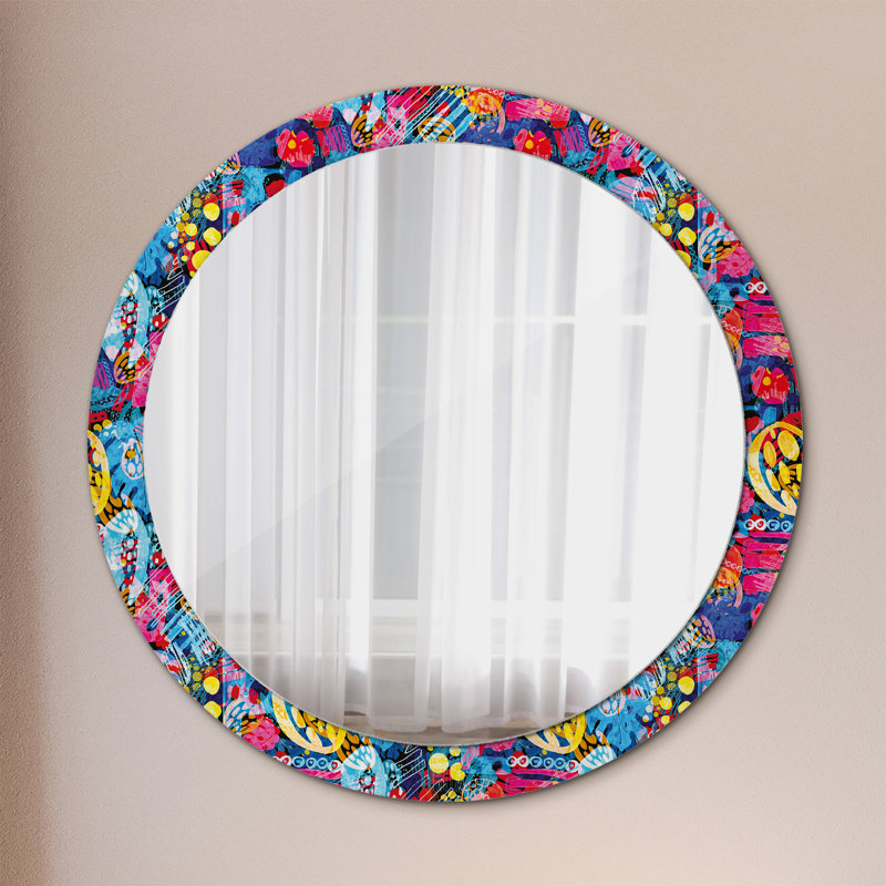 Huldar Glass Flat Wall Mirror