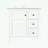 Bathroom Vanity with Ceramic Sink and 3 Drawers-1774378066