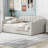 Upholstered Daybed With Underneath Storage,Full Size