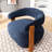 Modern Solid Wood Bucket Chair-2002779340