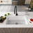 32'' L Undermount Single Bowl Fireclay Kitchen Sink-86330976