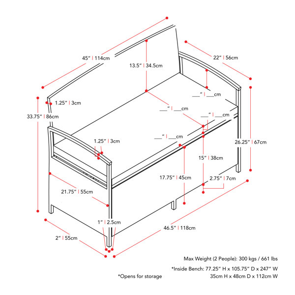Dimensions du produit