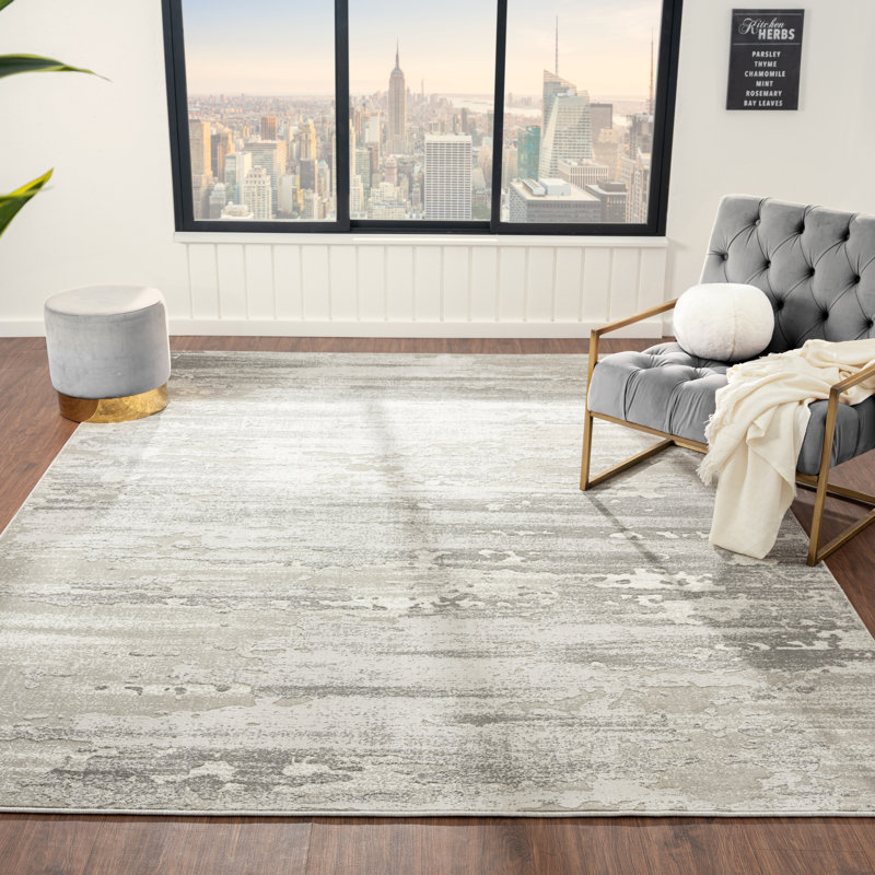 Abstract Indoor Rug, Rectangle 5'3" x 7'6"