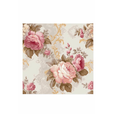 Impression florale sans cadre