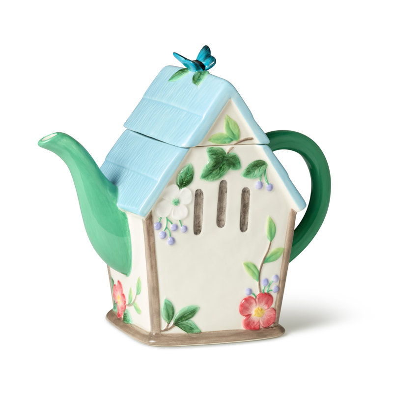 Théière Flora 3D Birdhouse