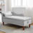 Kassidee Modern Upholstered Rolled Arm Chase Lounge for Sleeping-610779797