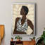 «Ethnic Beauty I», toile encadrée de qualité supérieure - prête à être accrochée-2055405534-2055405344