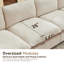 Canapé modulaire surdimensionné Heffernan-738220076-784555819