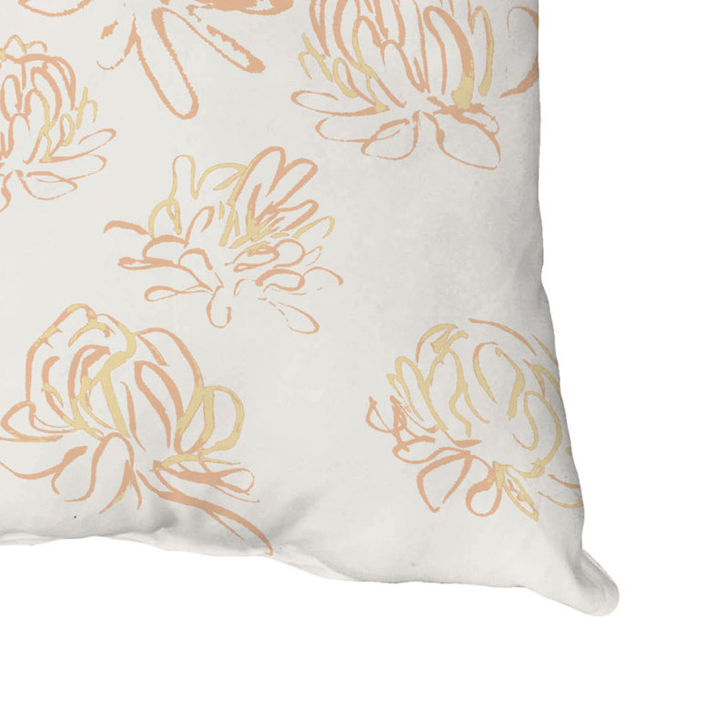 Housse et insert de coussin d'extérieur pour l'extérieur, 20 po X 20 po, Orange