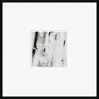 Abstrait Locomotion - Peinture encadrée sur papier
