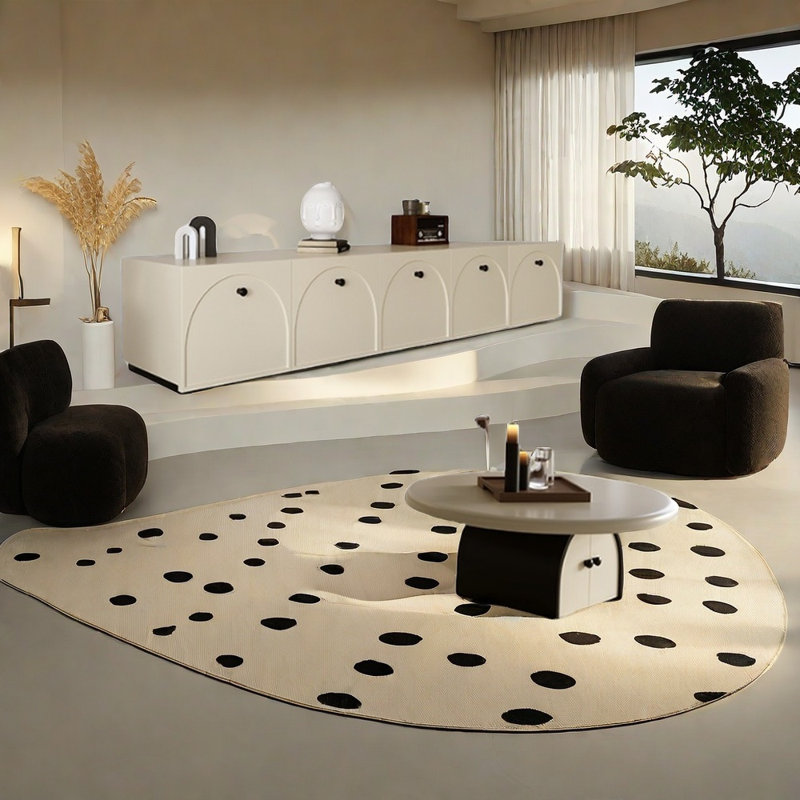 Meuble télé rétro en bois massif