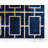Corando Geometric Navy Area Rug-40284347