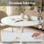 Table de salle à manger ronde blanche moderne avec un piètement robuste à une seule colonne, idéale pour les petits espaces de vie et les cuisines.-372547894-372547888